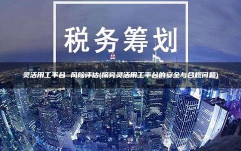灵活用工平台 风险评估(探究灵活用工平台的安全与合规问题)