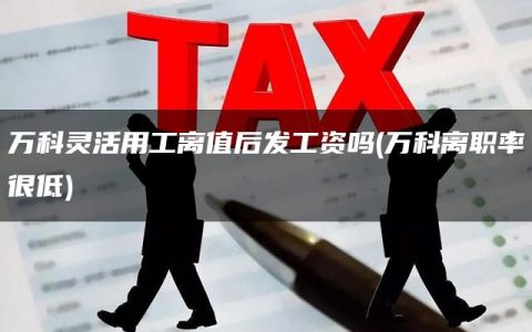 万科灵活用工离值后发工资吗(万科离职率很低)