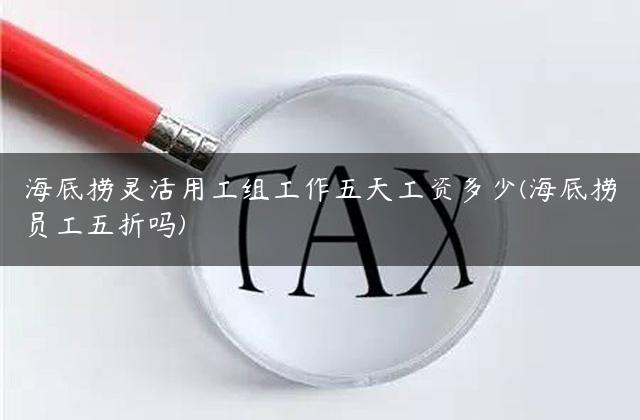 海底捞灵活用工组工作五天工资多少(海底捞员工五折吗)